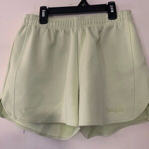 Youngla Women's Light Green Shorts